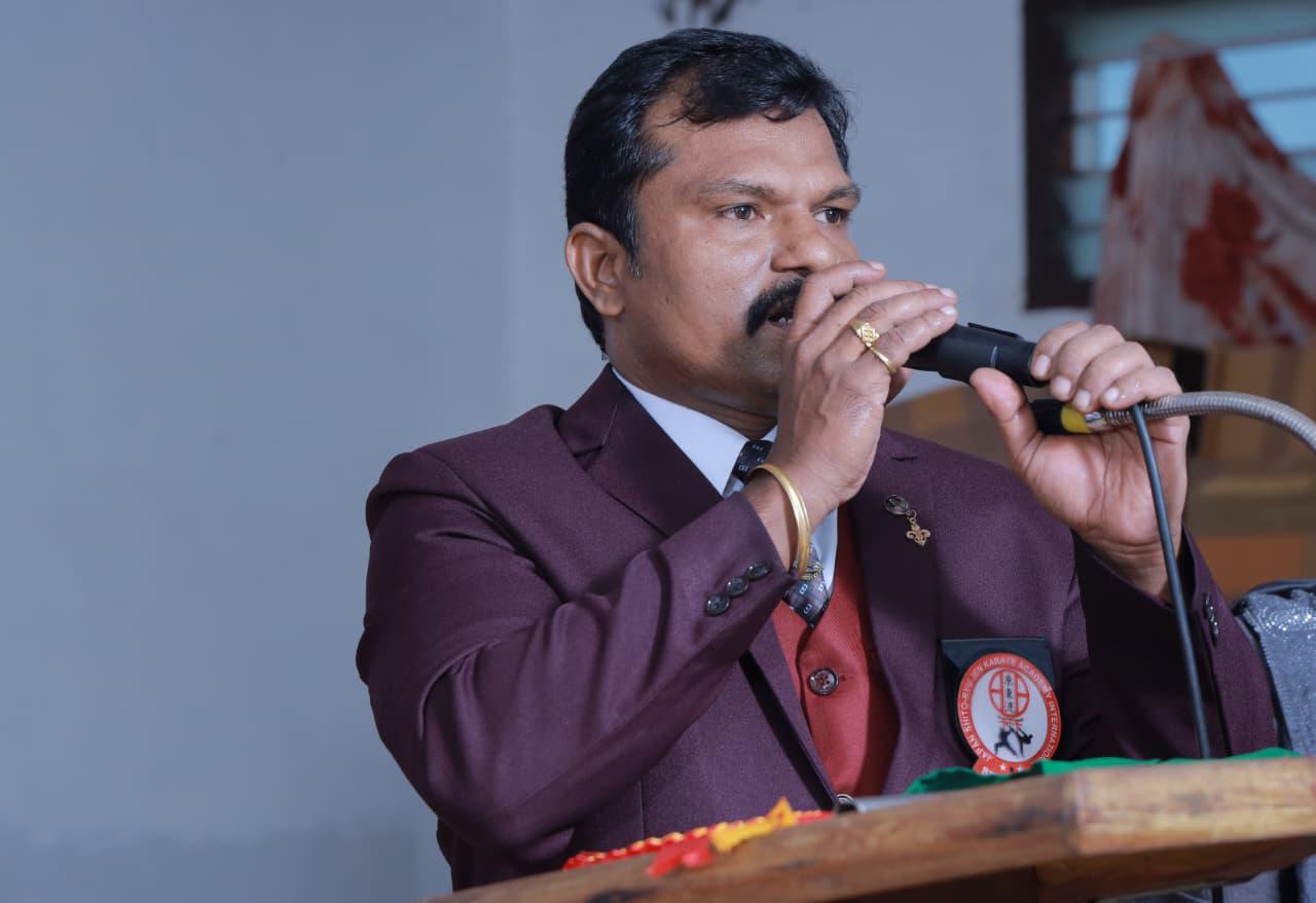 Karate Dr. M. Jegan - Founder JSJ Karate Academy International